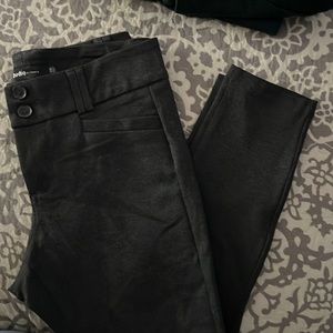 Never worn  charcoal gray pants eight ankle skinny pants